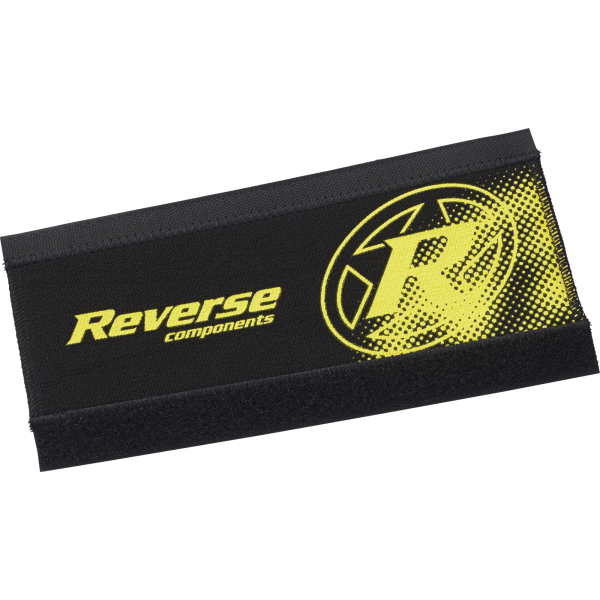 Reverse Neoprene Chainstay Potector | Black - Yellow