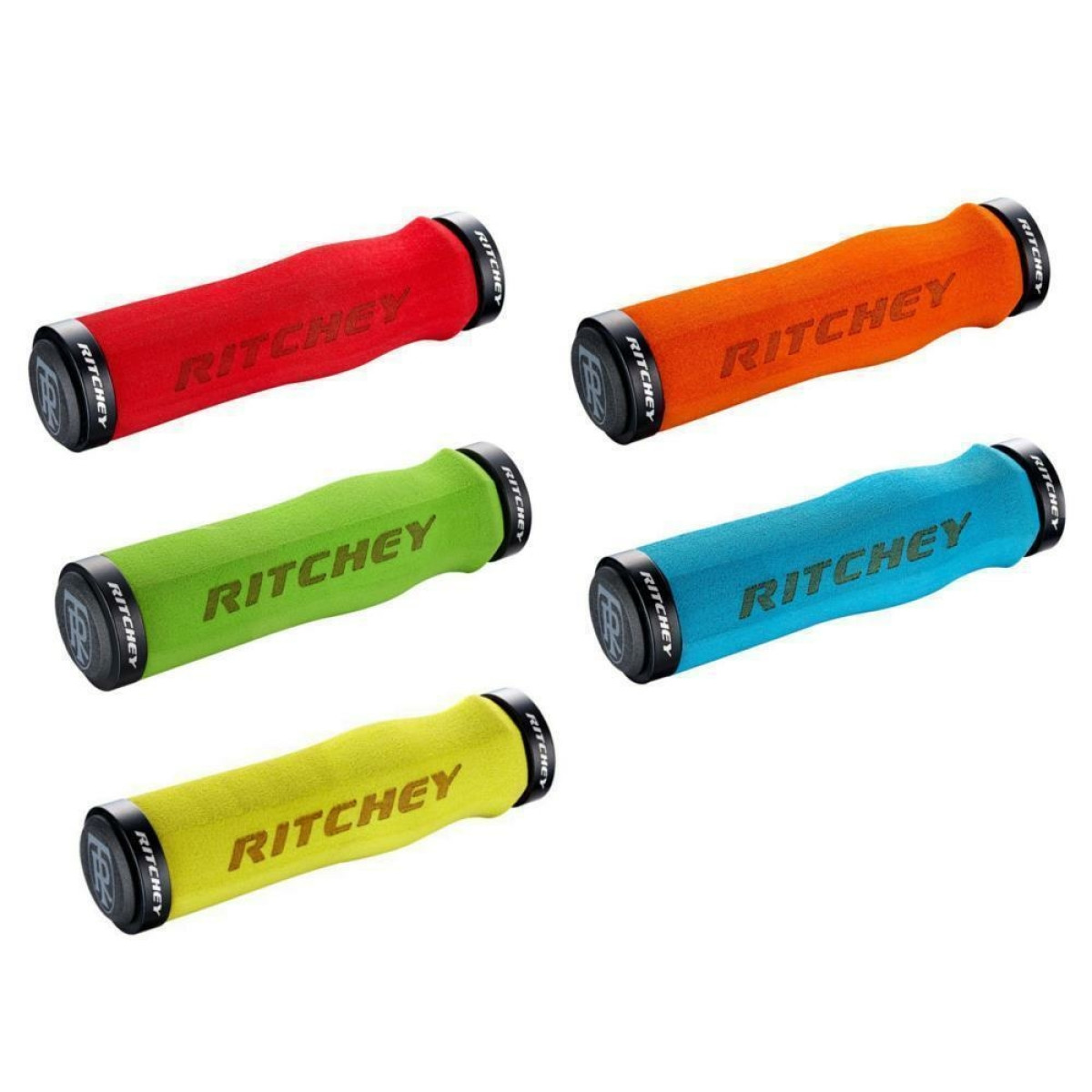 Ritchey WCS TrueGrip HD Locking vairo rankenėlės | Yellow Ritchey WCS TrueGrip HD Locking vairo rankenėlės | Yellow