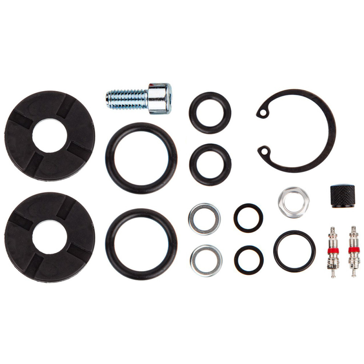 RockShox amortizatoriaus remonto komplektas | (Dual Air/Solo Air) 2005-08 Reba / 06-09 Recon / 06-09 Revelation / 2005-10 Pike