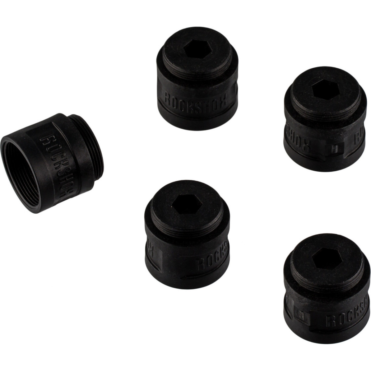RockShox amortizatoriaus tūrio reguliavimo įdėklai | 32 mm | SID / Reba / Revelation / RS-1 / Bluto / Argyle RCT Solo Air / 35G | 5 vnt