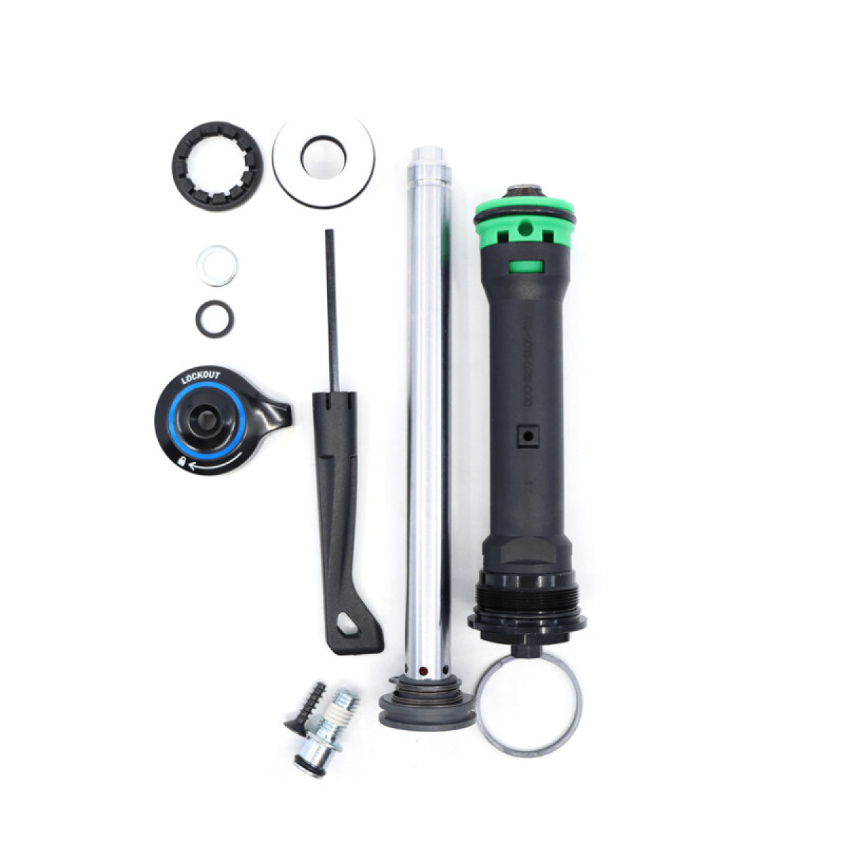 RockShox Damper serviso komplektas | Crown Turnkey 27.5 80-100mm | XC30 A1-A3/30 Silver A1
