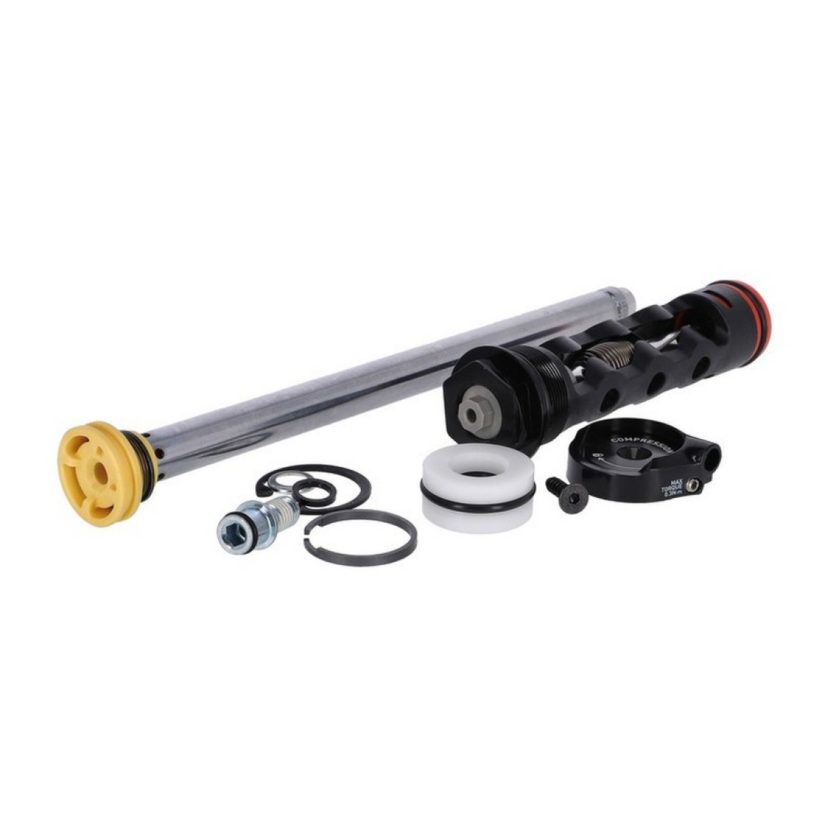 RockShox Damper serviso komplektas | Remote 10mm 27.5/29 | 30 Gold A1+ / Judy Gold A1+ (Non-Boost)