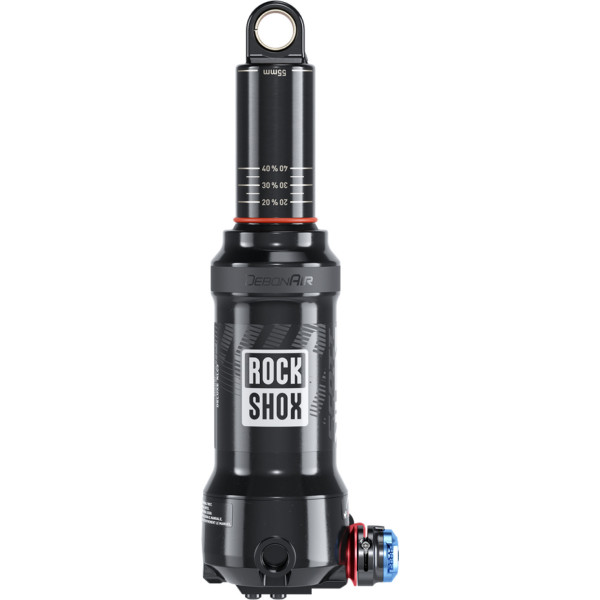 Rockshox Deluxe Nude RLC3 Debon Air galinis amortizatorius | Trunnion Rockshox Deluxe Nude RLC3 Debon Air galinis amortizatorius | Trunnion