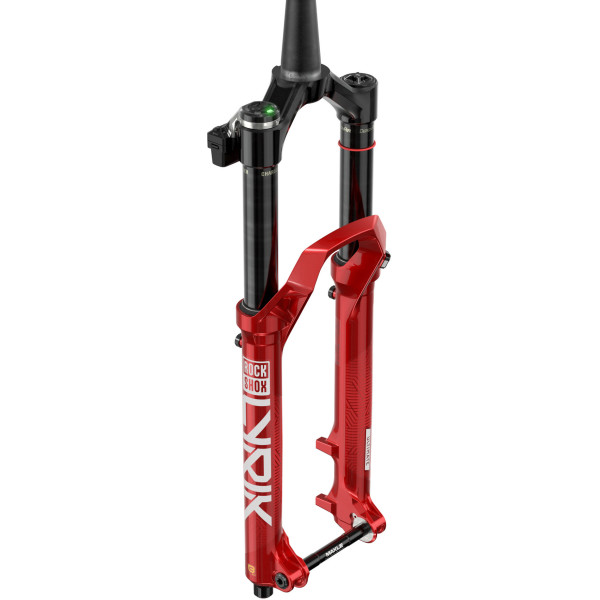RockShox Lyrik Ultimate Flight Attendant DebonAir+ 27.5" priekinis amortizatorius | Tapered | 15x110mm | 44mm Offset| Electric Red