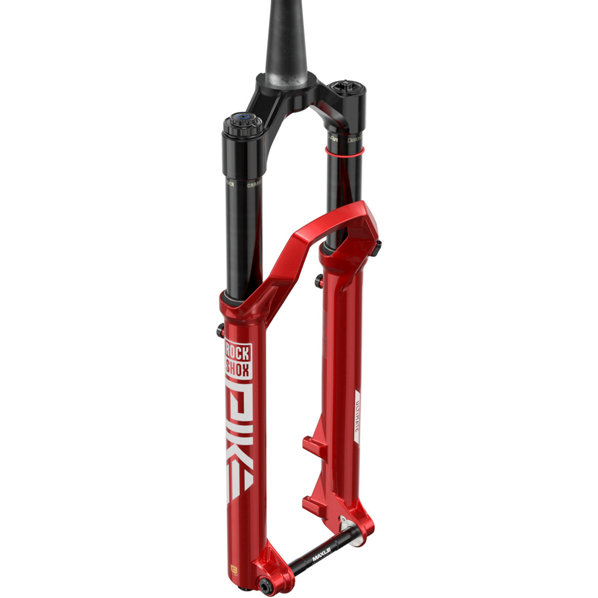 RockShox Pike Ultimate DebonAir+ 27.5" Fork | Tapered | 15x110mm | 37mm Offset | Electric Red