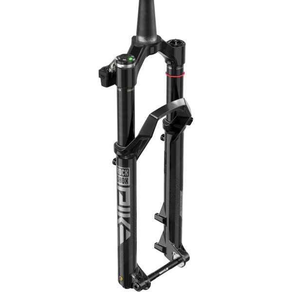 RockShox Pike Ultimate Flight Attendant DebonAir+ 27.5" priekinis amortizatorius | Tapered | 15x110mm | 44mm Offset | Black
