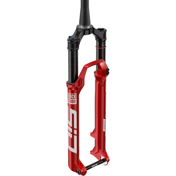 RockShox SID Ultimate 3P 29" priekinis amortizatorius | Tapered | 15x110mm | 44mm Offset | Electric Red