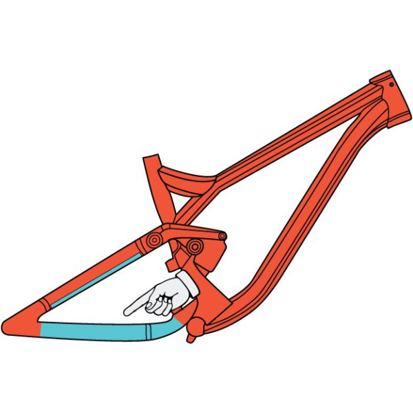 RideWrap Chainstay Armor