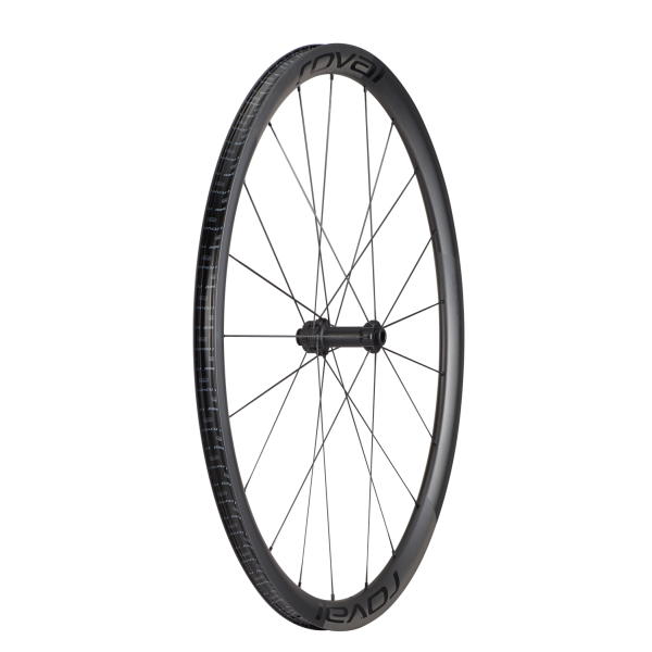 Roval Alpine CLX II Front Wheel | Satin Carbon - Gloss Black