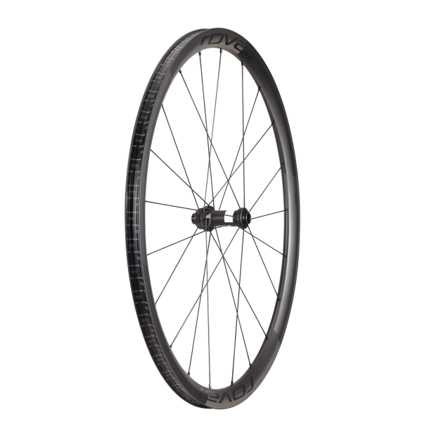Roval Alpine CL II Front Wheel | Satin Carbon - Satin Black