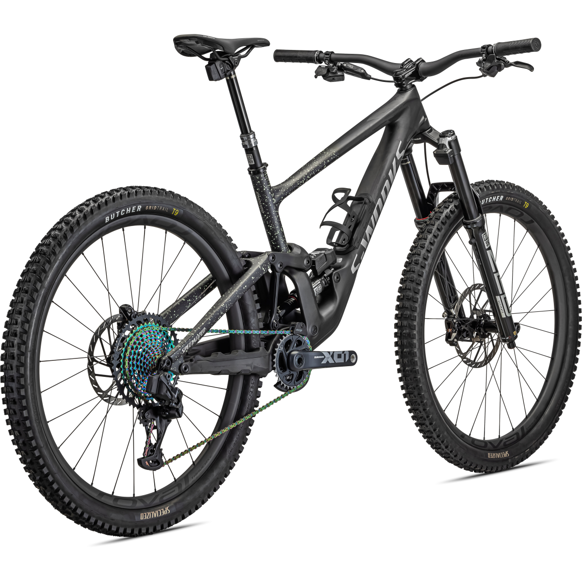 S-Works Enduro LTD kalnų dviratis / Satin Carbon - Brushed Black Liquid Metal