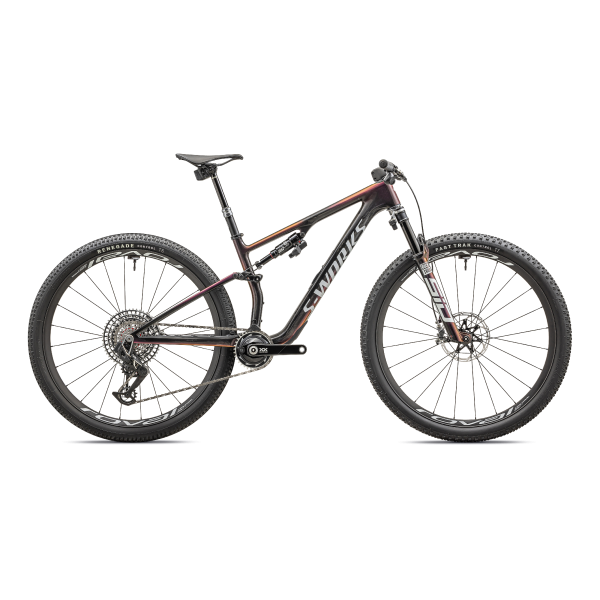 S-Works Epic 8 kalnų dviratis | Metallic Vivid Pink - Viavi Magenta Gold