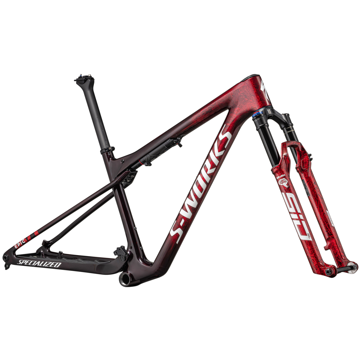 S-Works Epic World Cup rėmas / Gloss Red Tint 