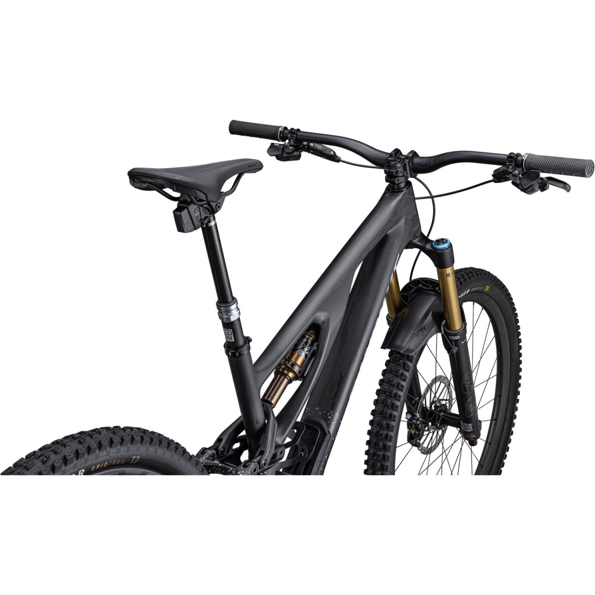 S-Works Stumpjumper Evo kalnų dviratis | Satin Carbon - Brushed Liquid Black Metal S-Works Stumpjumper Evo kalnų dviratis | Satin Carbon - Brushed Liquid Black Metal