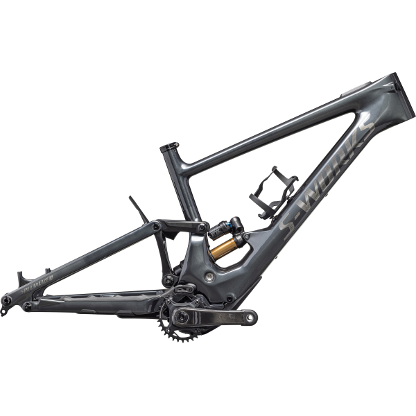 S-Works Turbo Kenevo SL 2 elektrinio dviračio rėmas | Gloss Black Liquid Metal