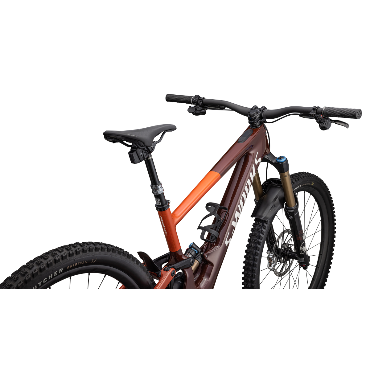 S-Works Turbo Kenevo SL 2 elektrinis dviratis / Gloss Rusted Red - Redwood