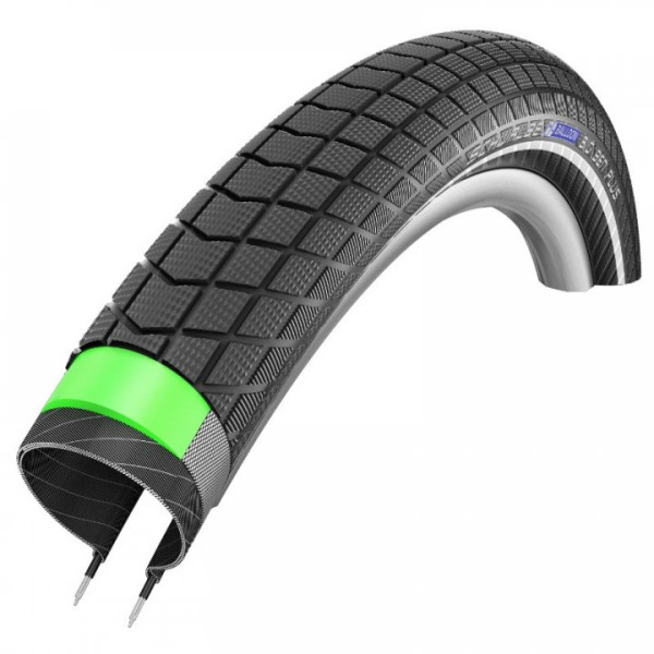 Schwalbe Big Ben Plus Performance DD GreenGuard 28" Addix E-50 Reflex Wire Tire | Black
