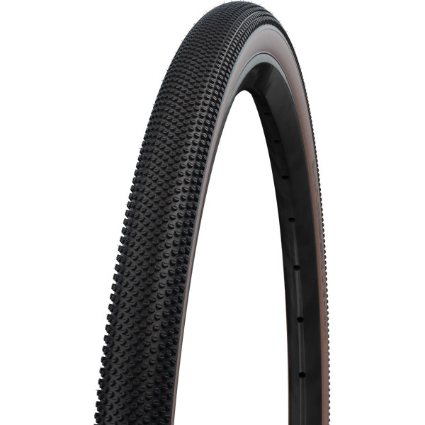 Schwalbe G-One Allround Performance RaceGuard 28" Addix E-25 sulankstoma padanga | Bronze Sidewall