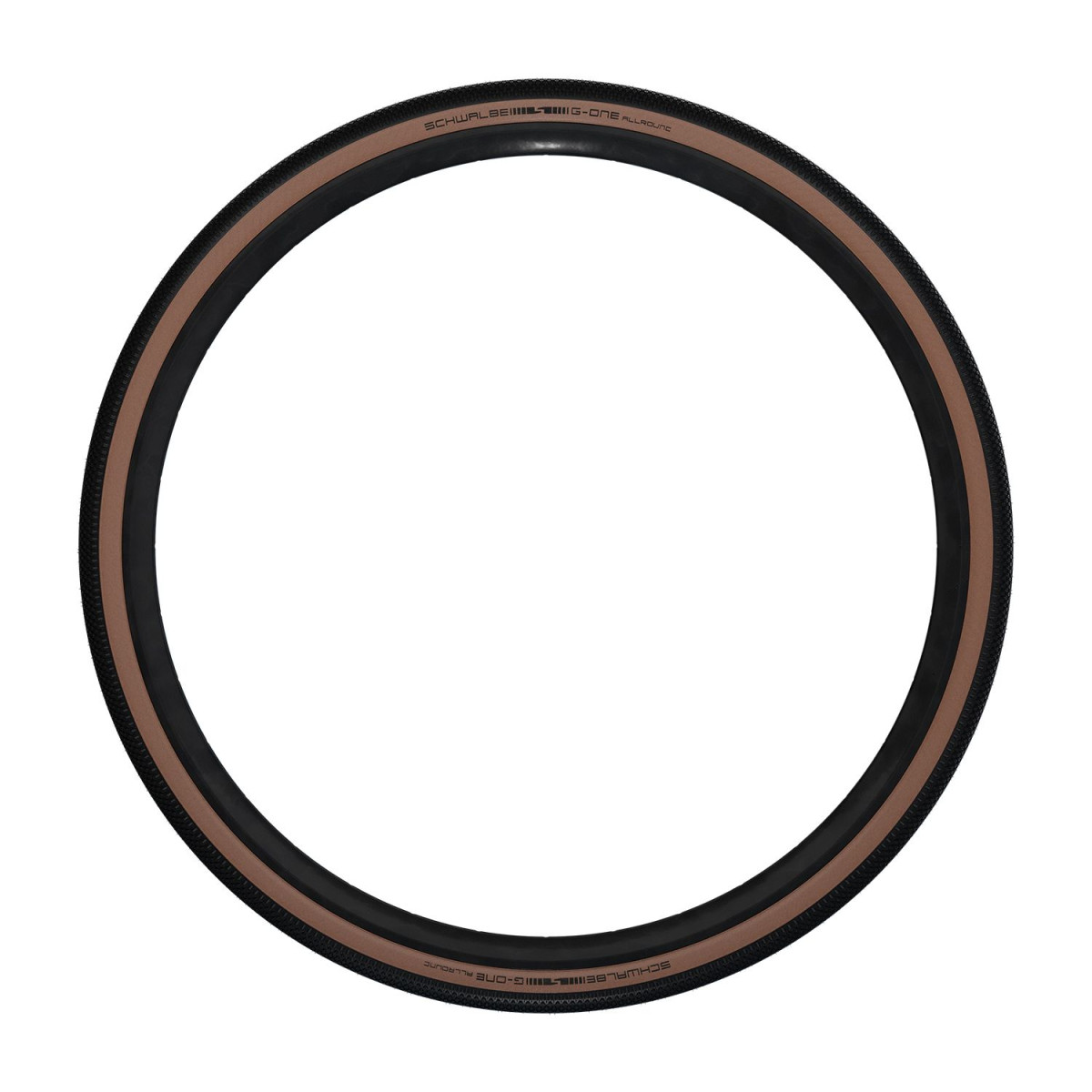 Schwalbe G-One Allround Performance RaceGuard TLR 28" Addix Green sulankstoma padanga | Bronze Sidewall