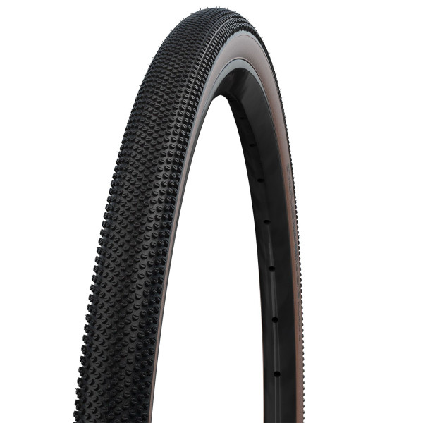 Schwalbe G-One Allround Performance RaceGuard TLR 28" Addix Green sulankstoma padanga | Bronze Sidewall