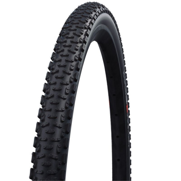 Schwalbe G-One Ultrabite Evo Super Ground 28" Addix SpeedGrip E-25 Folding Tire | Black