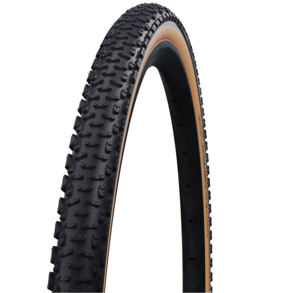 Schwalbe G-One Ultrabite Performance RaceGuard 28" Addix E-25 Folding Tire | Classic Sidewall