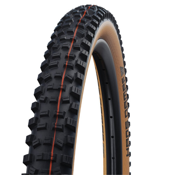 Schwalbe Hans Dampf Evo Super Trail 29" Addix Soft E-25 sulankstoma padanga | Bronze Skin