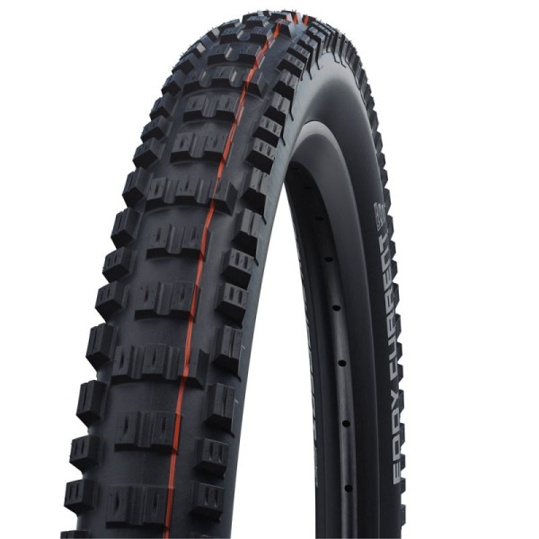 Schwalbe Eddy Current Front Evo Super Trail 27.5" Addix Soft E-50 sulankstoma padanga | Black