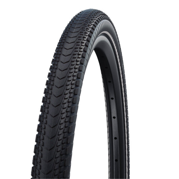 Schwalbe Marathon Almotion Evo MicroSkin 28" Addix E-25 Reflex Folding Tire | Black