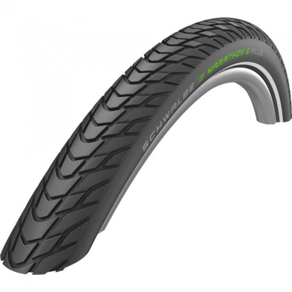 Schwalbe Marathon E-Plus Performance Smart DualGuard 28" Addix E-50 Reflex Wire Tire | Black