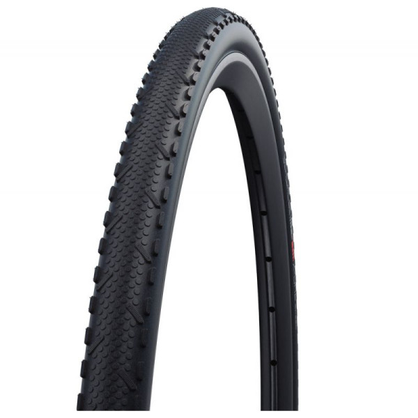 Schwalbe X-One Speed Evo Super Ground 28" Addix SpeedGrip sulankstoma padanga | Black