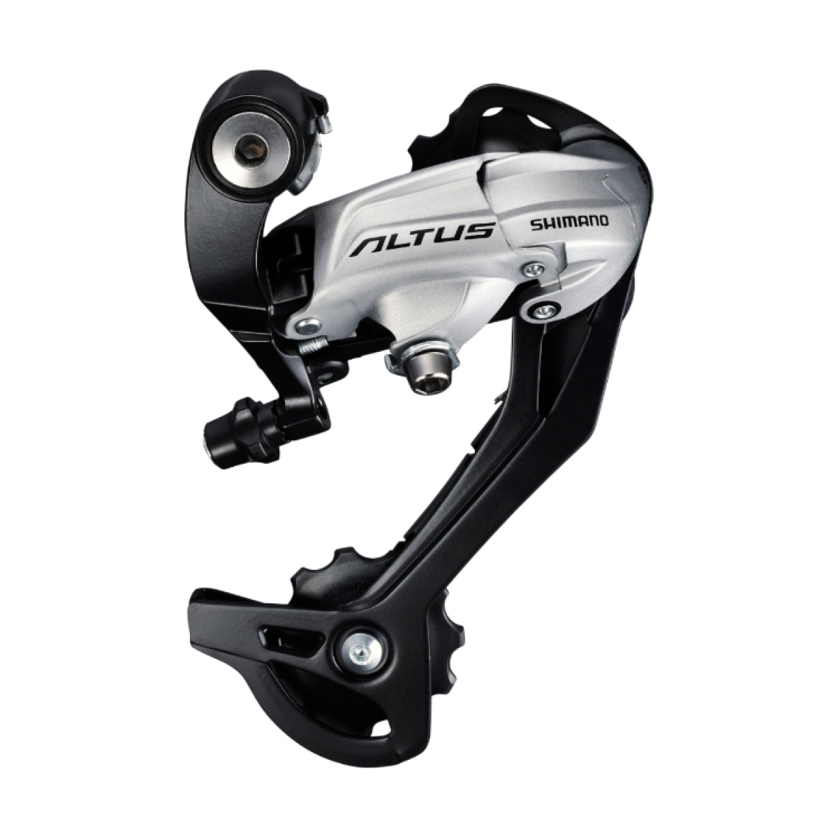 SHIMANO Rear DERAILLEUR, RD-M370-S, Altus, SGS 9-Speed, Direct Attachment,  Silver 通販