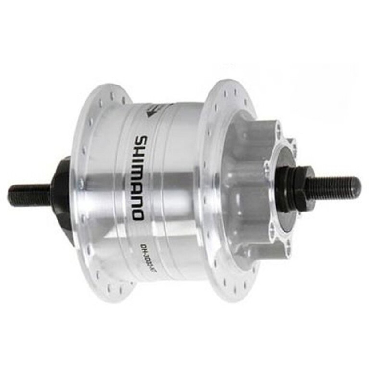 Shimano DH-3D32 priekinė rato stebulė su integruotu generatoriumi | 16-28" | 100x140 mm Shimano DH-3D32 priekinė rato stebulė su integruotu generatoriumi | 16-28" | 100x140 mm