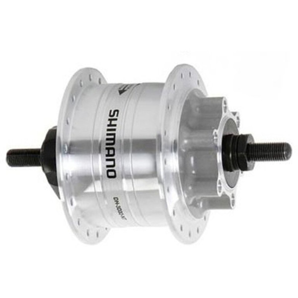 Shimano DH-3D32 priekinė rato stebulė su integruotu generatoriumi | 16-28" | 100x140 mm