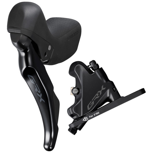 Shimano GRX ST-RX400(L), BR-RX400(F) Right Shift/Brake Lever Kit, 2-speed