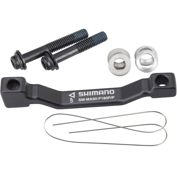 Shimano Disc Brake Mount Adapter SM-MA90-F180P/P Front 180mm Postmount