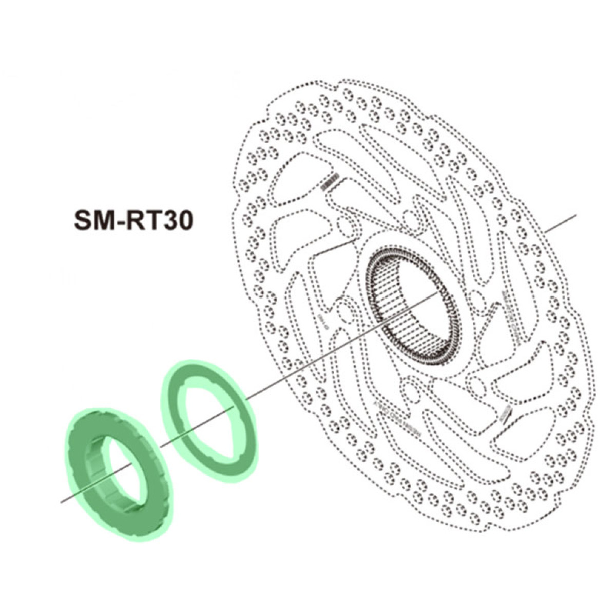 Shimano SM-RT30 Lock Ring