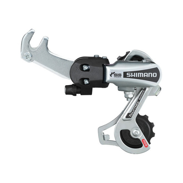 Shimano Tourney RD-TY21-B SS Rear Derailleur, 6-speed | Silver (BULK)