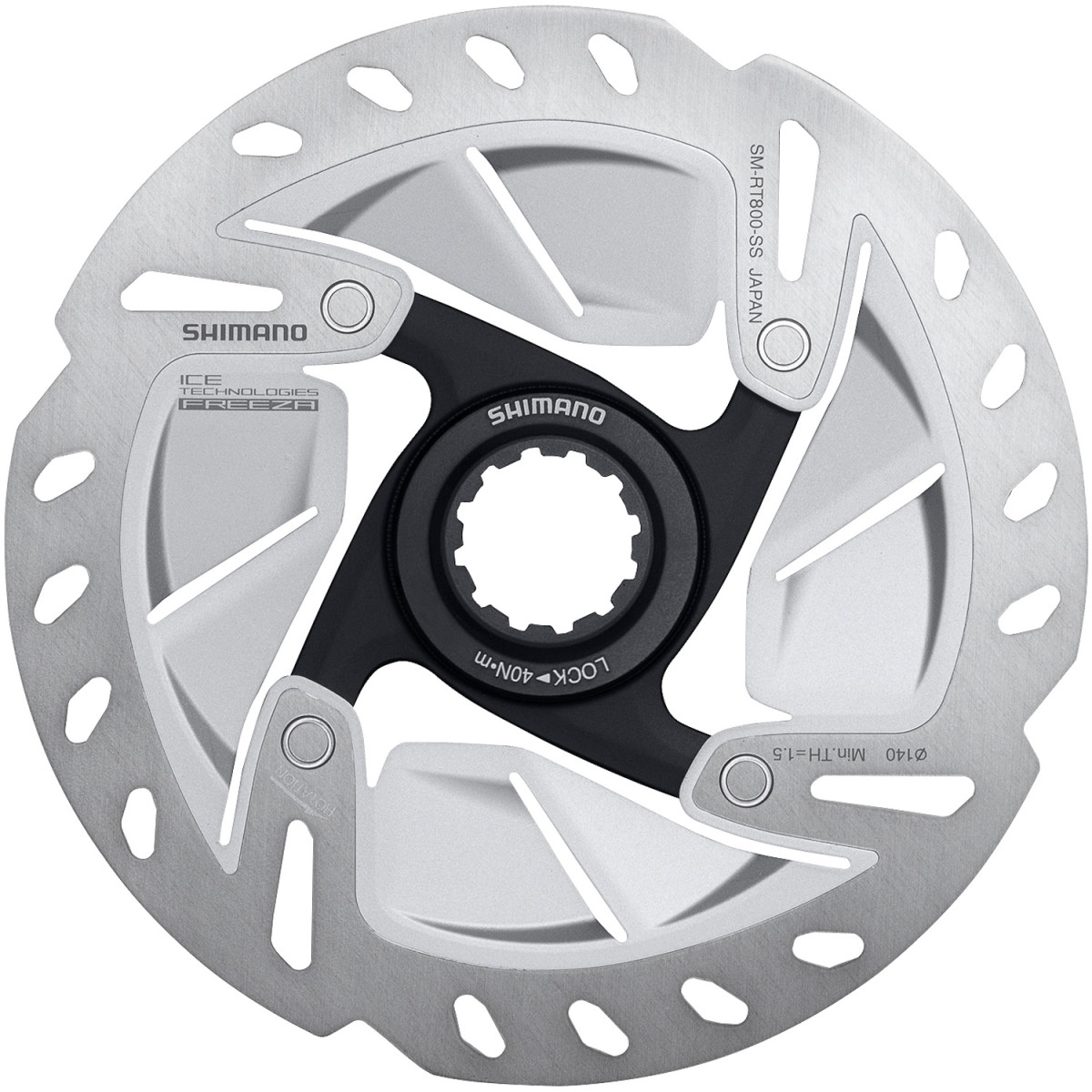 Shimano Ultegra SM-RT800 Ice-Tech Freeza Center-Lock stabdžių diskas Shimano Ultegra SM-RT800 Ice-Tech Freeza Center-Lock stabdžių diskas