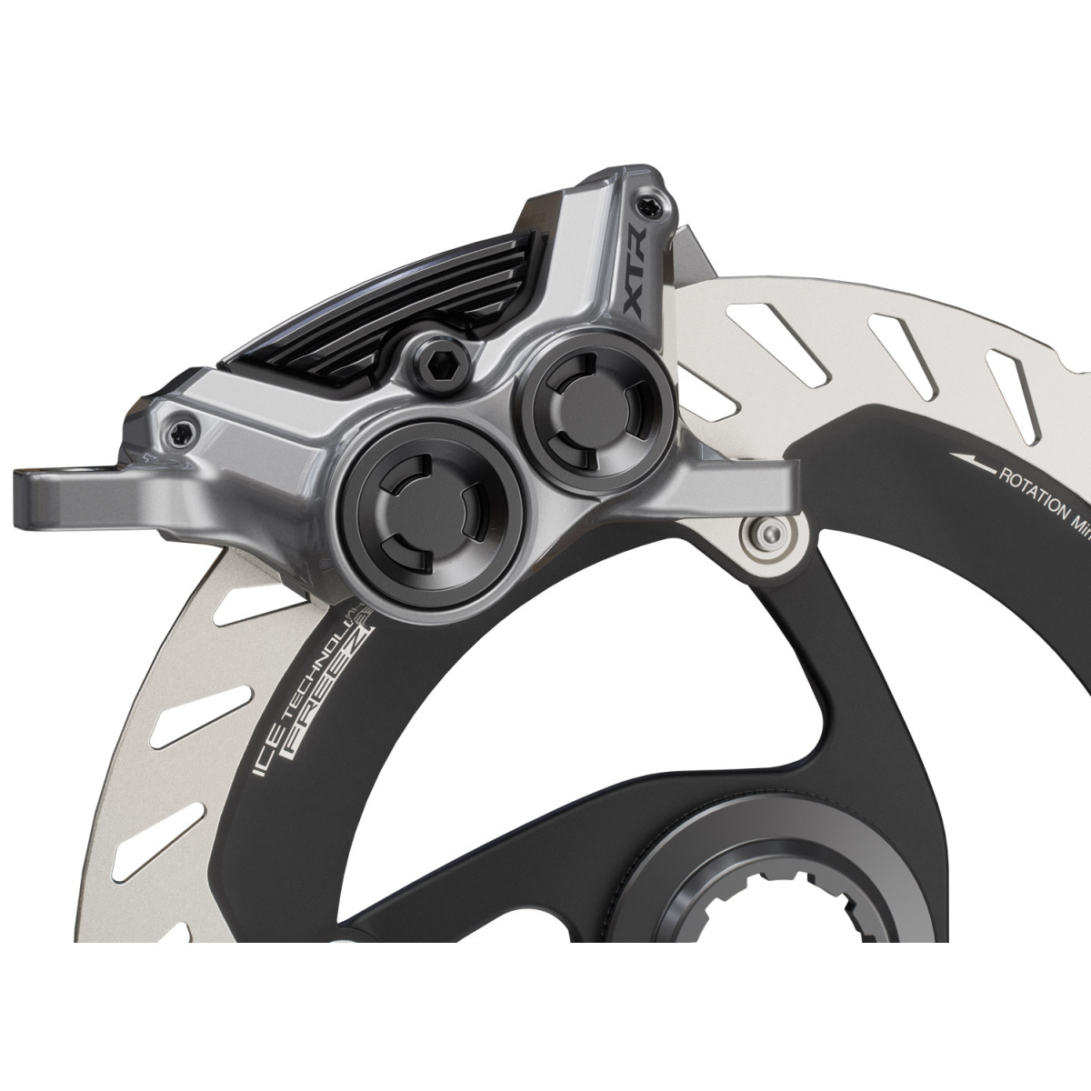 Shimano XTR BR-M9220 Disc Brake Caliper | Post Mount | 4-Piston Shimano XTR BR-M9220 Disc Brake Caliper | Post Mount | 4-Piston