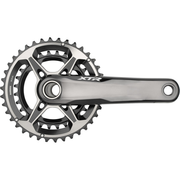 Shimano XTR FC-M9100-2 Crankset, 2x12-speed, without chainring