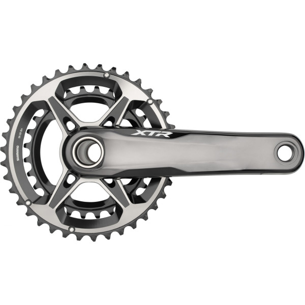 Shimano XTR FC-M9100-2 švaistikliai, 2x12 pavarų, be dantračio