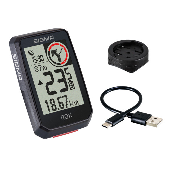 Sigma Sport ROX 2.0 GPS dviračio kompiuteris / Black