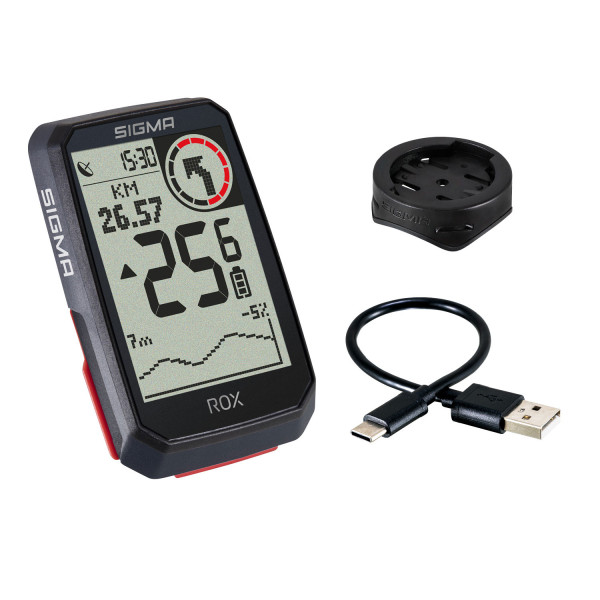 Sigma Sport ROX 4.0 GPS dviračio kompiuteris / Black