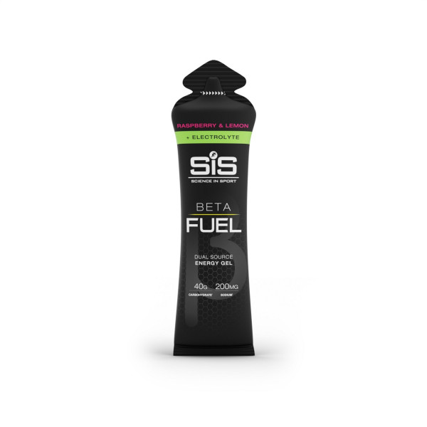 SIS Beta Fuel + Electrolyte energetinis gelis | 60ml | Raspberry & Lemon Gel