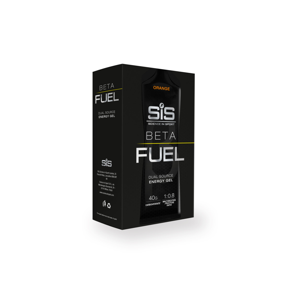 SiS Beta Fuel Energy Gel | 6x60 ml | Orange