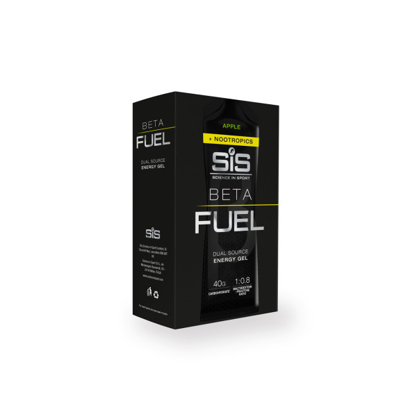 SiS Beta Fuel + Nootropics Energey Gel | 6x60 ml | Apple
