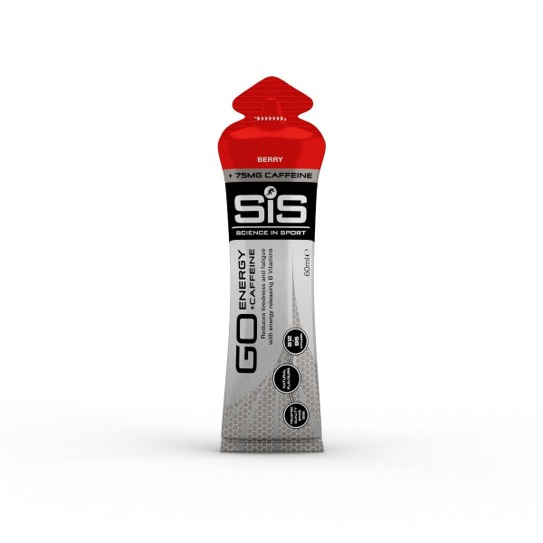 SIS Go Energy + Caffeine energetinis gelis | 60ml | Berry SIS Go Energy + Caffeine energetinis gelis | 60ml | Berry