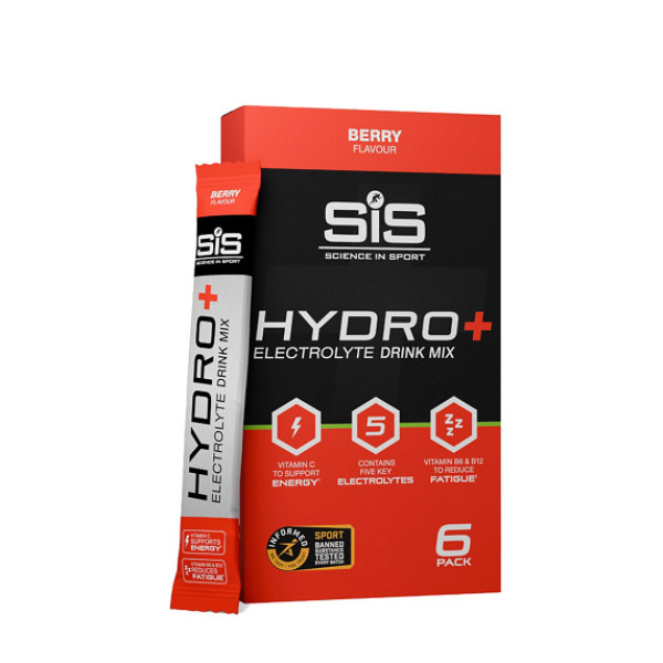 SIS GO Hydro+ elektrolitų gėrimas | 6 vnt | Berry