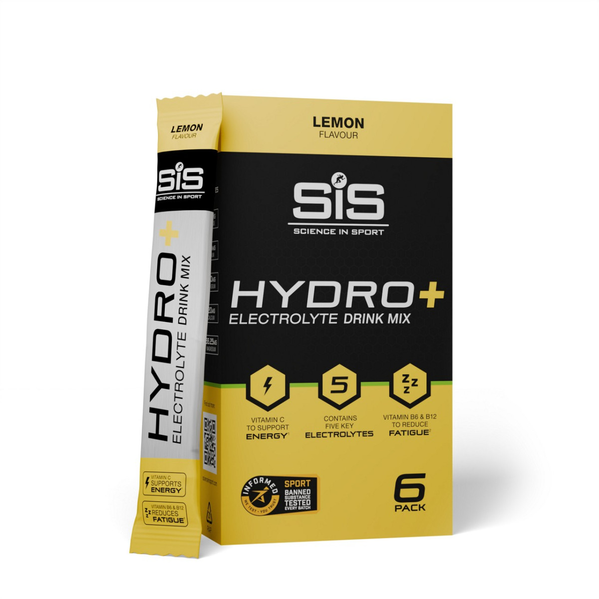 SIS GO Hydro+ elektrolitų gėrimas | 6 vnt | Lemon SIS GO Hydro+ elektrolitų gėrimas | 6 vnt | Lemon